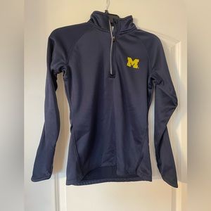 UofM Fleece Quarterzip